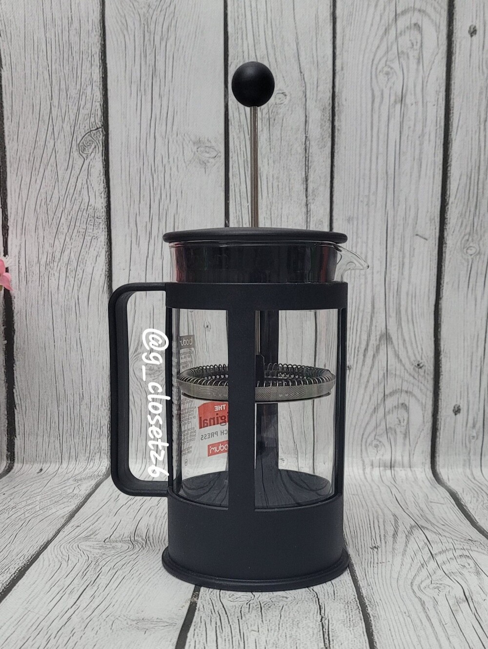 Bodum Black French Press Coffee Maker